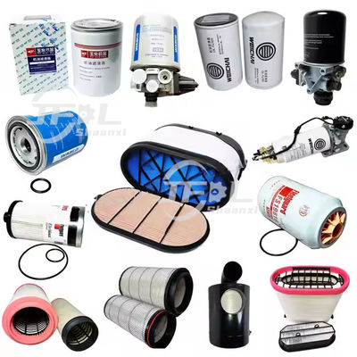 Chiếc xe tải phụ tùng Weichai Yuchai Bộ lọc không khí dầu Bộ lọc nhiên liệu Máy sấy không khí Máy tách nước nhiên liệu Cho xe tải Dongfeng Howo FAW