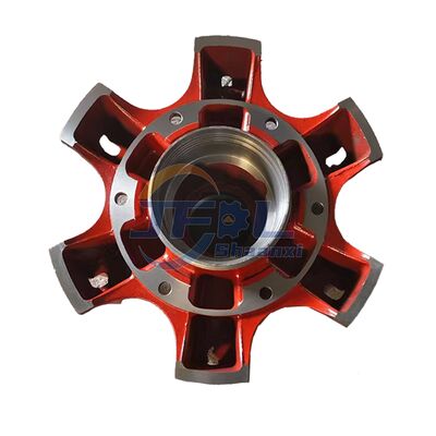 Cụm treo trước 1B249502A0010 cho Xe tải Foton Auman ETX GTL, Vành sáu chấu 0332886060 604202158 0332876470, Vành nhện 24