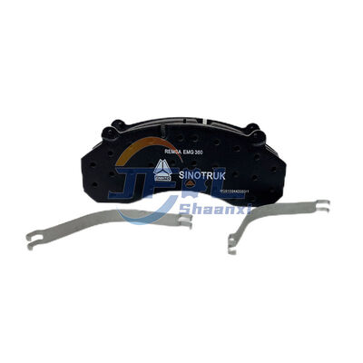 Các đĩa ma sát WG91004430501 Pad phanh trước cho Sinotruk Howo