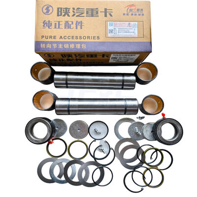 Phụ tùng khung gầm xe tải chất lượng cao XLB-75T Bộ chốt kingpin chính cho phụ tùng xe tải Shacman F3000